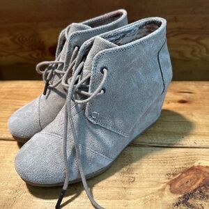 Toms Wedge Bootie